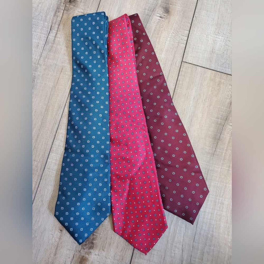 Vintage Christian Dior silk ties